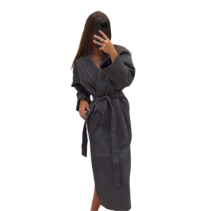 Vahvli materjalist hommikumantel