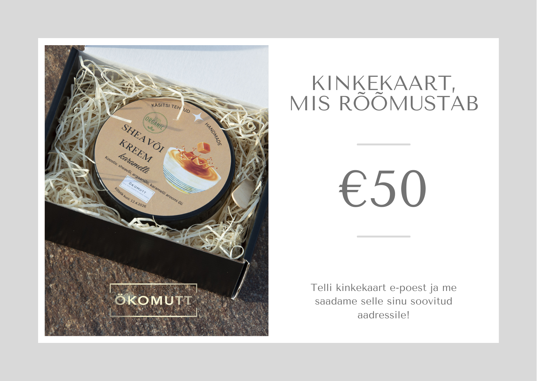 Kinkekaart - 50€